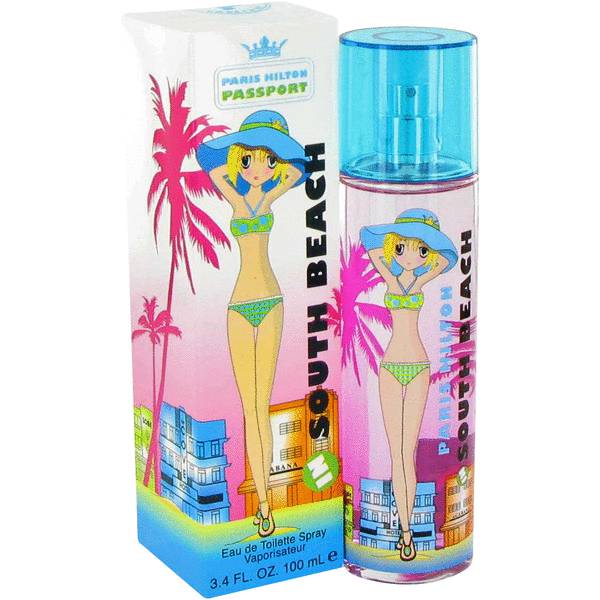 perfume Paris Hilton Passport Southbeach Perfume