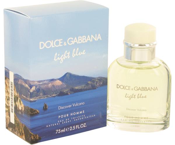 perfume Light Blue Discover Vulcano Cologne