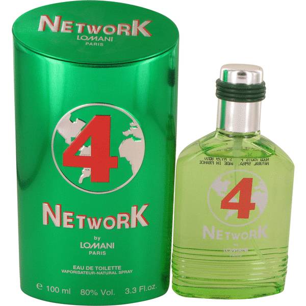 perfume Lomani Network 4 Green Cologne
