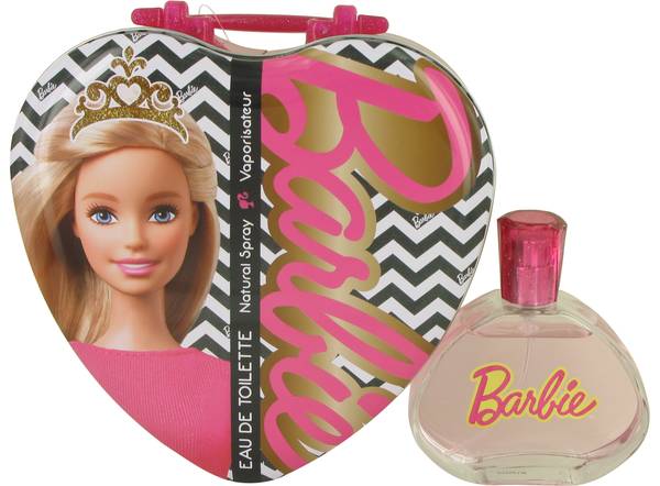 perfume Barbie Metalic Heart Perfume