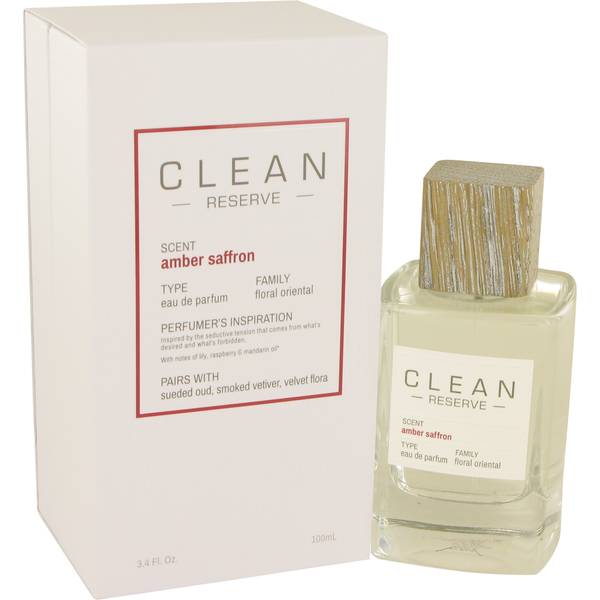 perfume Clean Amber Saffron Perfume