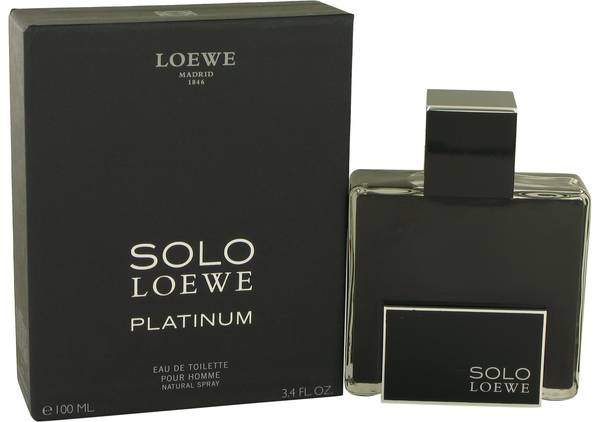 perfume Solo Loewe Platinum Cologne