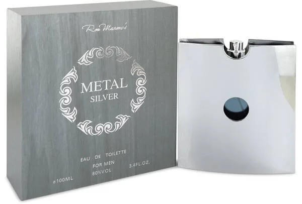 perfume Metal Silver Cologne
